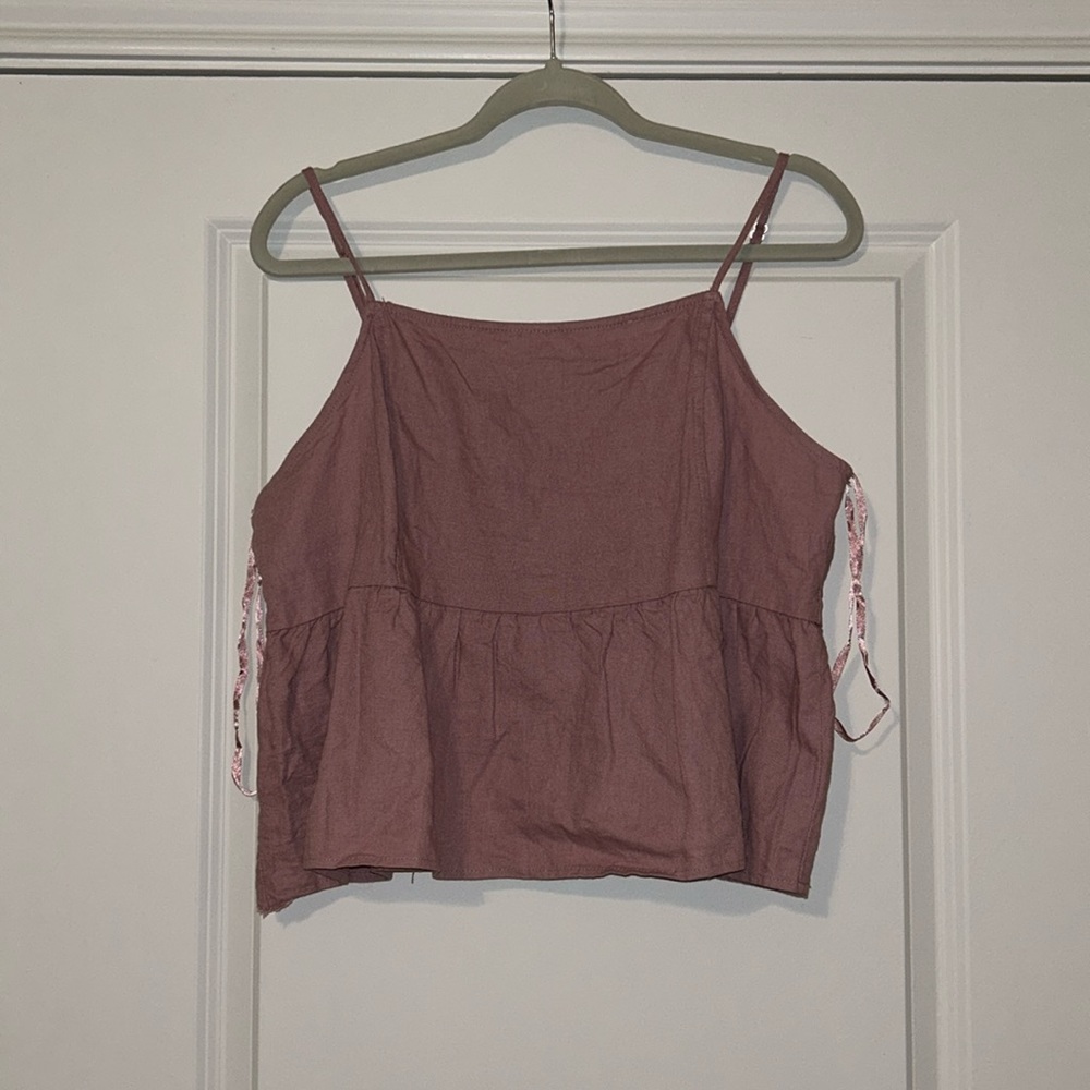 L.A Hearts tank, size L, purple/pink color